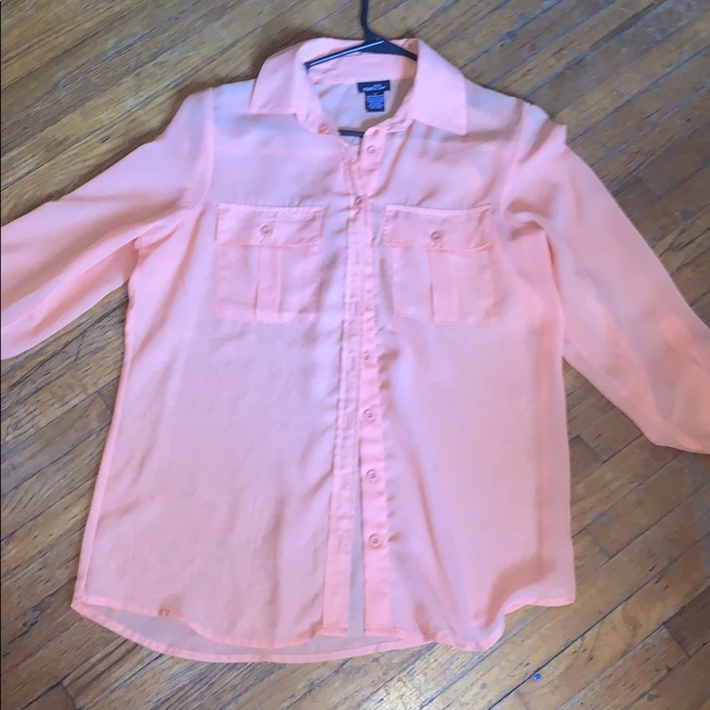 Rue 21 orange top bundle 3 for $20